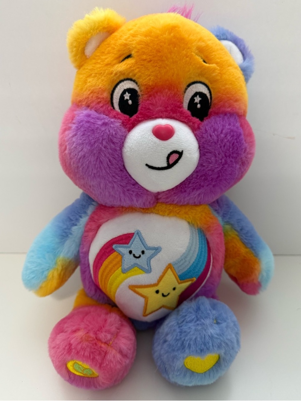 Dare to Care Bear Plush Bear Stuffed Toy - Multicolour Soft Toy